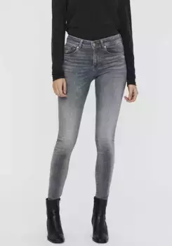 Джинсы скинни Vero Moda "VMLUX MR SLIM JEANS", джинсовый