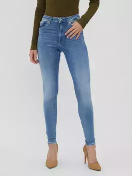 Джинсы скинни Vero Moda "VMSOPHIA HR SKINNY JEANS RI351 NOOS", голубой