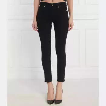 Джинсы скинни Versace, черный