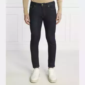 Джинсы скинни Versace, синий