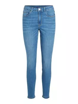 Джинсы скинни Vila, синий джинсовый