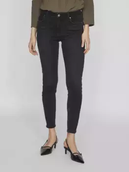 Джинсы скинни Vila "VISARAH WU01 RW SKINNY JEANS - NOOS", черный