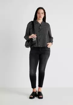 Джинсы скинни VMCPOSH ZIP Vero Moda, цвет Black Denim