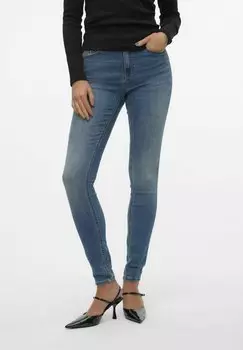 Джинсы скинни VMFLASH Vero Moda, цвет Medium Blue Denim