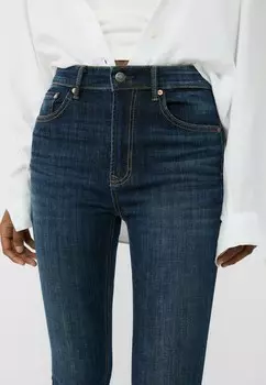 Джинсы скинни WAIST SKINNY Stradivarius, цвет Laser Denim