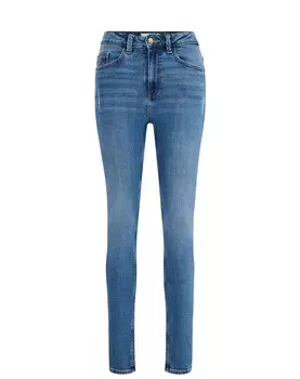 Джинсы скинни We Fashion, синий