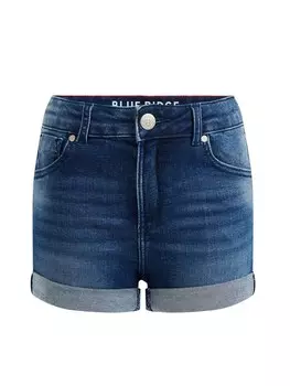 Джинсы скинни We Fashion, синий джинсовый