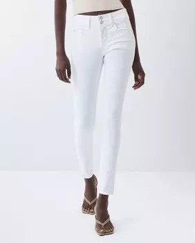 Джинсы скинни Women's Secret с высокой посадкой и пуш-ин Salsa Jeans, белый