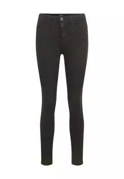 Джинсы скинни, высокая талия, женские ONLY, цвет Black Deni