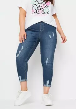 Джинсы скинни Yours Clothing, синий