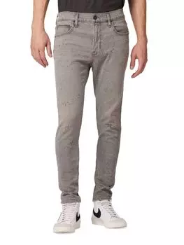 Джинсы скинни Zack с боковой молнией Hudson, серый