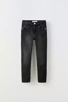 Джинсы скинни ZARA, черный
