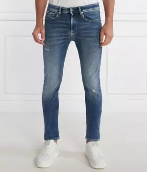 Джинсы Skinny fit Calvin Klein Jeans, синий
