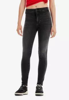 Джинсы Skinny Fit Desigual, черный