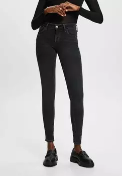 Джинсы Skinny Fit Esprit, цвет black rinse