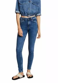 Джинсы Skinny Fit Esprit, синий