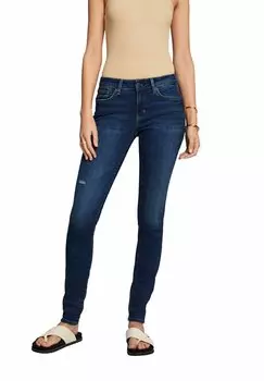 Джинсы Skinny Fit Esprit, синий