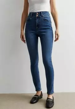 Джинсы Skinny Fit HIGH WAIST YAZMIN New Look, цвет blue