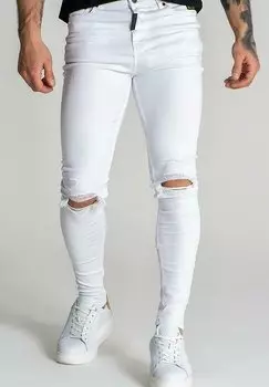 Джинсы Skinny Fit Iron Ripped Gianni Kavanagh, белый
