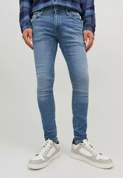 Джинсы Skinny Fit JJITOM JJORIGINAL SUPER SKINNY FIT Jack & Jones, синий деним