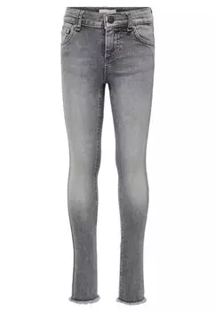 Джинсы Skinny Fit Kids ONLY, серый деним