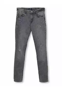 Джинсы Skinny Fit KOBJERRY Kids ONLY, цвет dark grey denim