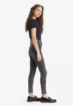 Джинсы Skinny Fit Levi's, черный деним 720 High Rise Super Skinny