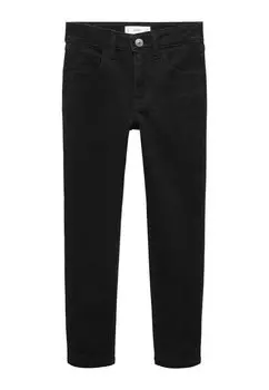Джинсы Skinny Fit Mango, черный деним