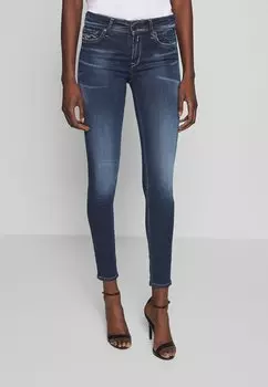 Джинсы Skinny Fit Newluz / Hyperflex Replay, цвет dark blue