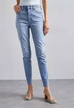 Джинсы Skinny Fit NINA HIGH RISE rag & bone, цвет clemente