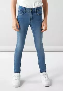 Джинсы Skinny Fit Nkfpolly Pant Name it, цвет light blue denim
