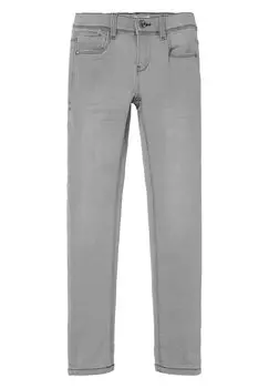 Джинсы Skinny Fit NKFPOLLY PANT Name it, цвет medium grey denim