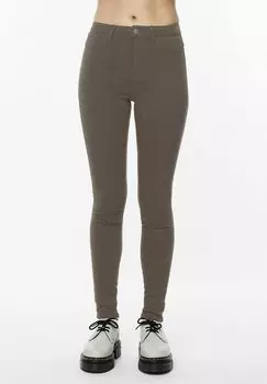 Джинсы Skinny Fit NOOS Pieces, цвет morel