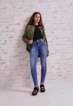 Джинсы Skinny Fit НОВЫЕ БРЮКИ LUZ Replay, средний синий