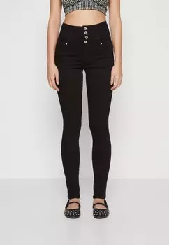 Джинсы Skinny Fit ONLHUSH CORSAGE ANA ONLY, цвет black