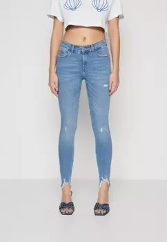 Джинсы Skinny Fit ONLHUSH MID WAIST ONLY, цвет light blue denim