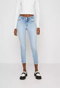 Джинсы Skinny Fit ONLY Onlblush Mid, деним среднего синего цвета