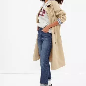Джинсы skinny-fit с эффектом неправильного окрашивания Gap, синий