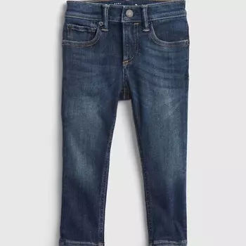 Джинсы skinny-fit с пятью карманами Gap, синий