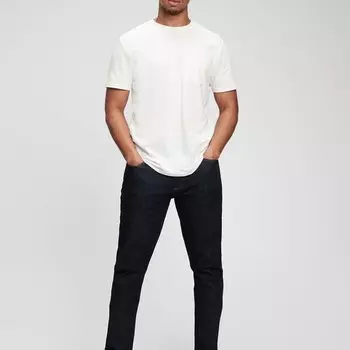 Джинсы skinny-fit с пятью карманами Gap, синий
