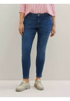 Джинсы Skinny Fit SKINNY LEG TOM TAILOR, цвет mid stone wash denim