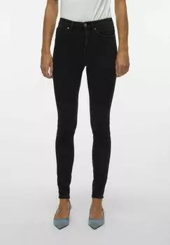 Джинсы Skinny Fit SOPHIA HOHE TAILLE Vero Moda, цвет black denim