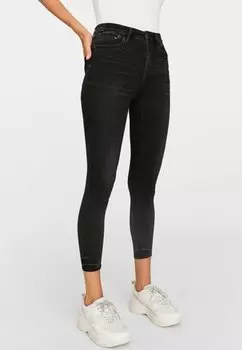 Джинсы Skinny Fit Stradivarius, черный