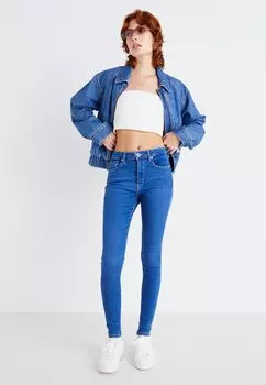 Джинсы Skinny Fit Super Skinny Pepe Jeans, деним