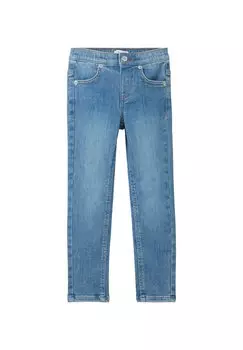 Джинсы Skinny Fit TREGGINS TOM TAILOR, цвет used mid stone blue denim