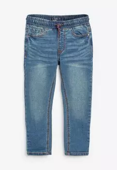 Джинсы Skinny Fit VINTAGE LOOK PULL-ON Next, цвет blue denim