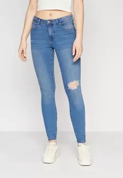 Джинсы Skinny Fit VMJUNE DEST JEANS Vero Moda, цвет medium blue denim