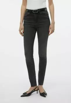 Джинсы Skinny Fit VMSOPHIA HOHE TAILLE Vero Moda, цвет black denim