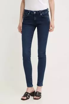 Джинсы SKINNY JEANS LW Pepe Jeans, темно-синий