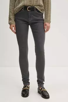 Джинсы SKINNY JEANS MW Pepe Jeans, серый